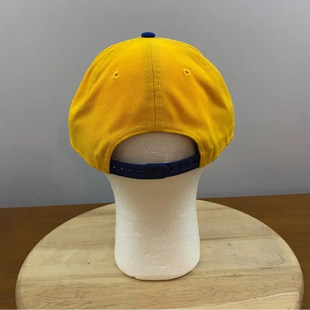 NBA All‎ Star Golden State Warriors Yellow SnapBack Hat Adjustable New Era NWOT